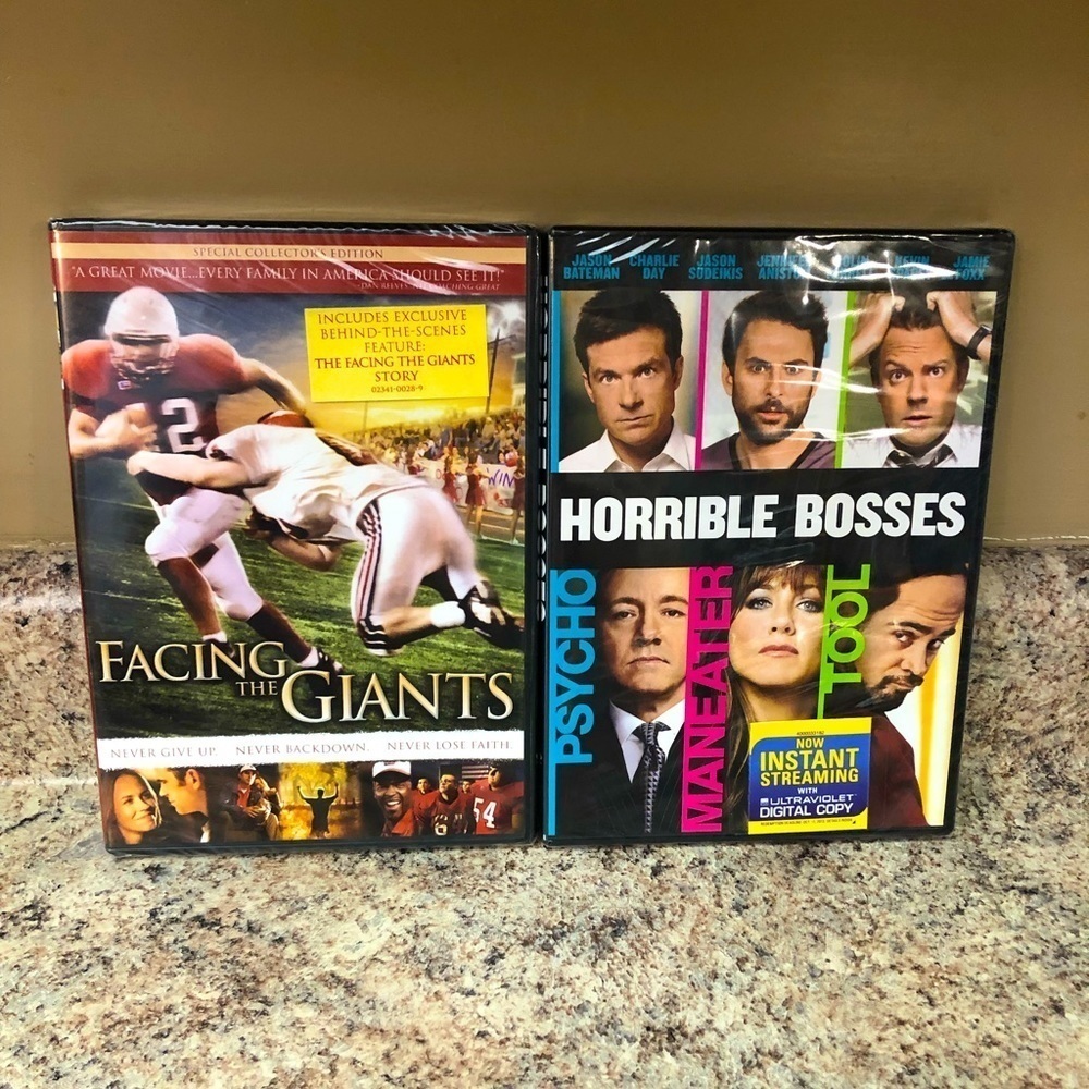 New Unopened DVDs (2)